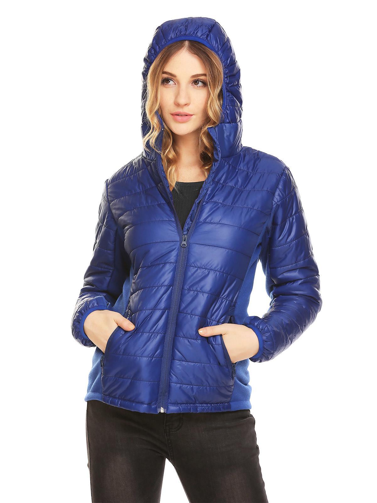 dark blue lightweight full hooded hole